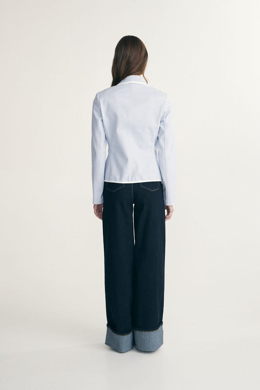 Stretch fitted jacket