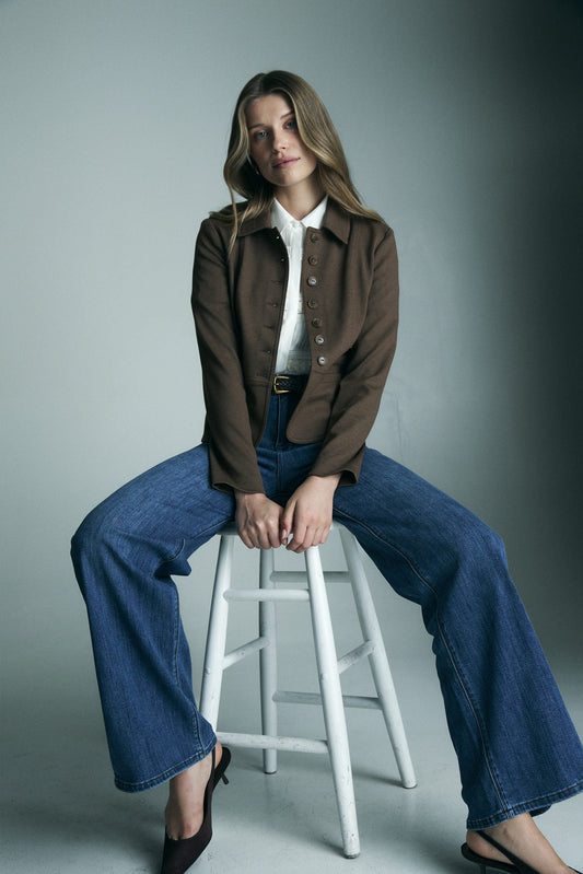 Fitted stretch jacket